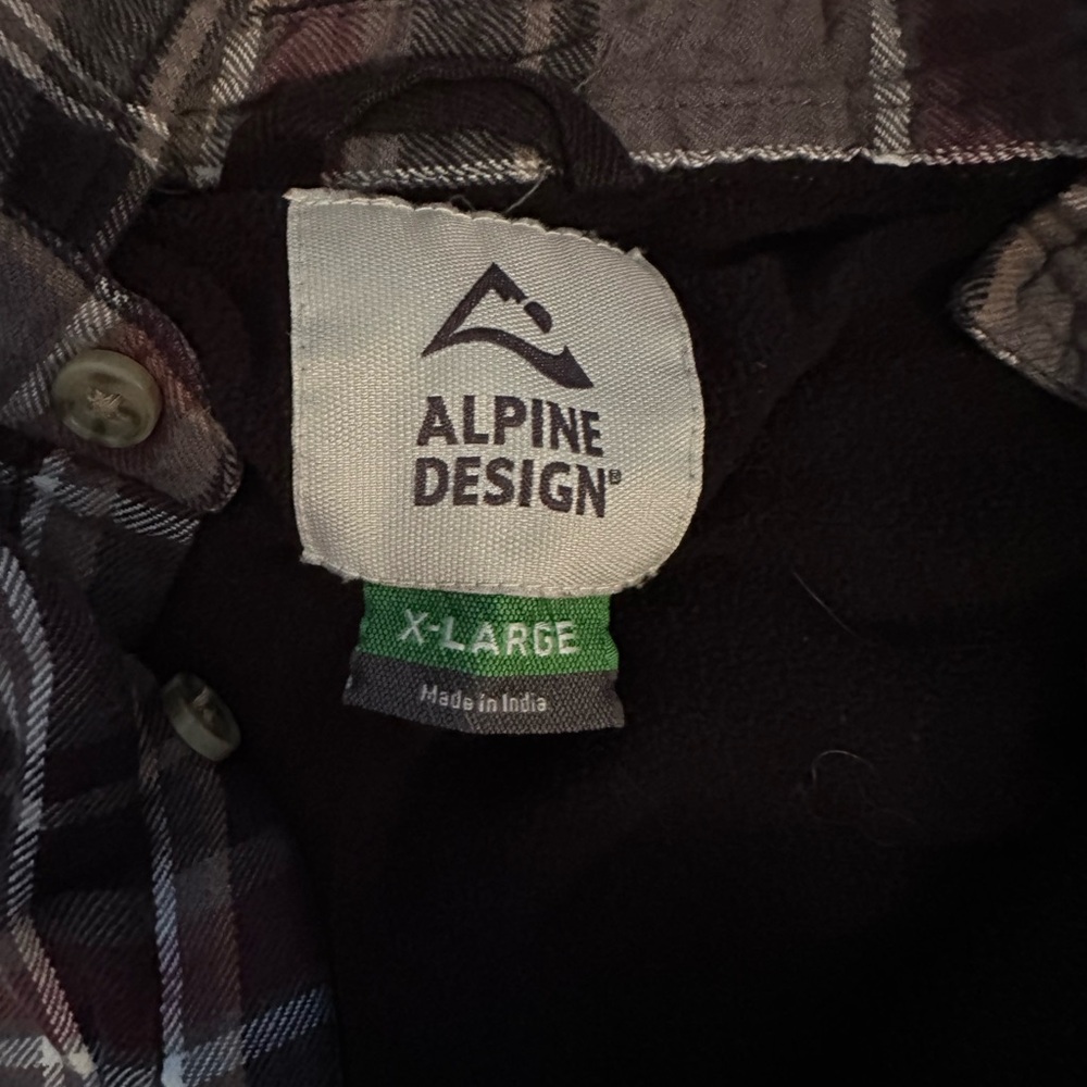 Alpine Design Plaid Shirt - Black and Gray